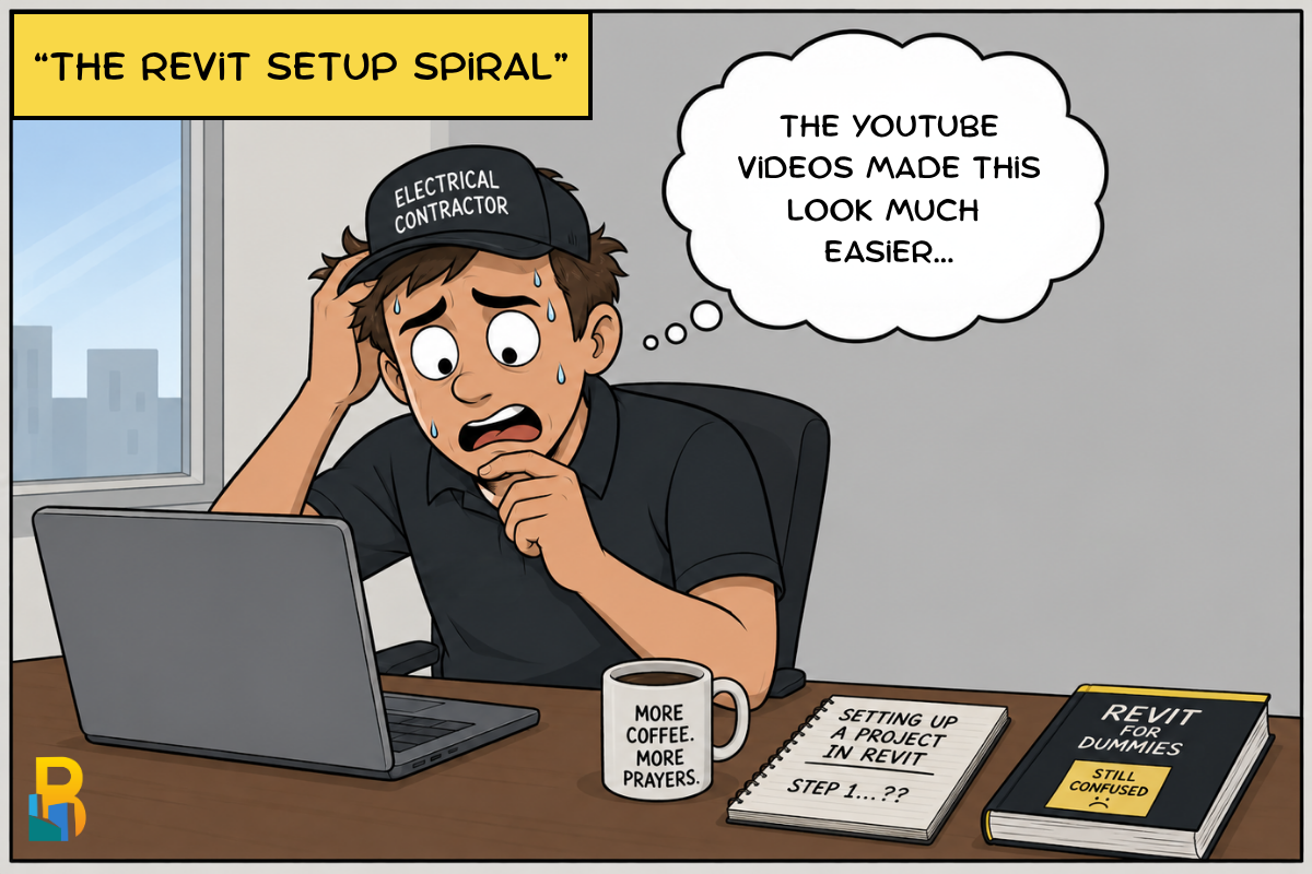 Featured image for “Electrical Revit Training for Contractors: 10 BIM Mistakes to Avoid”